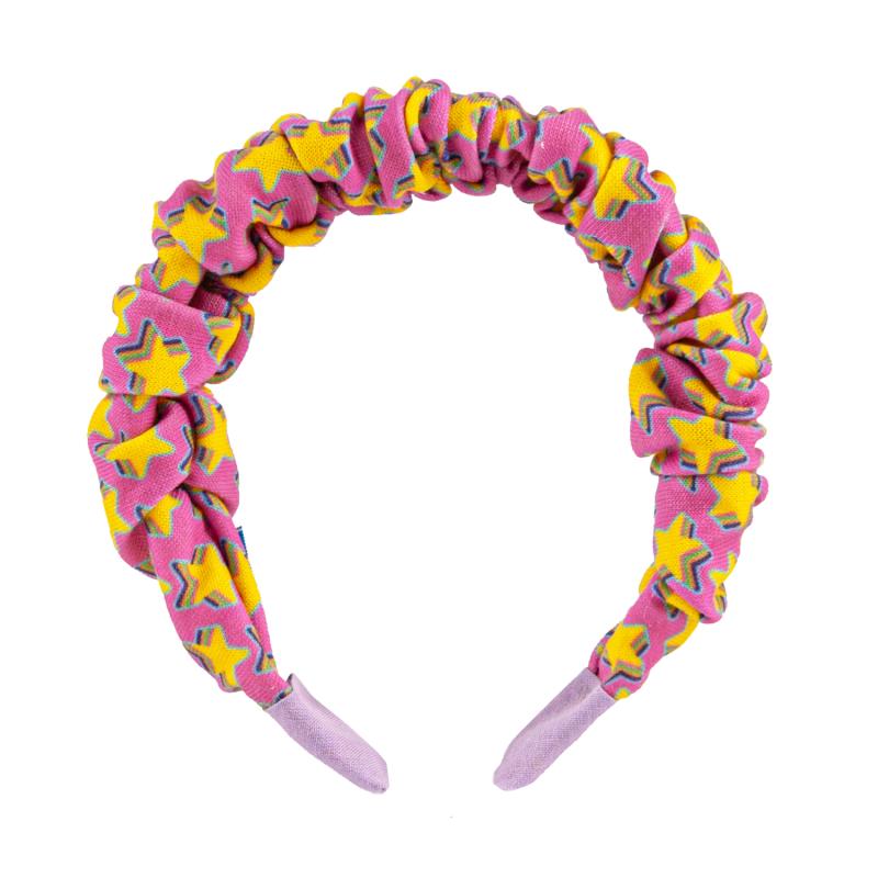 YELLOW STARS SCRUNCHIEBAND